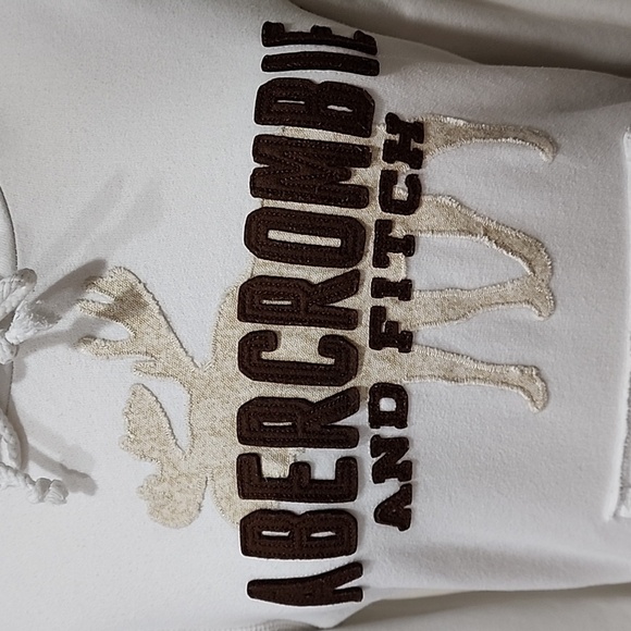 Vintage Abercrombie & Fitch Hoodie Sweatshirt Classic 90s Y2k Unisex size XS - Picture 2 of 8